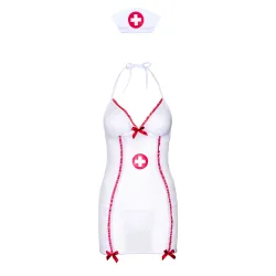 DARING Intimates Tenue Infirmière sexy Hot Nurse 4 pièces